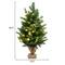 Costway 2ft. Pre‑Lit Tabletop Fir Artificial Christmas Tree with Timer LED Lights